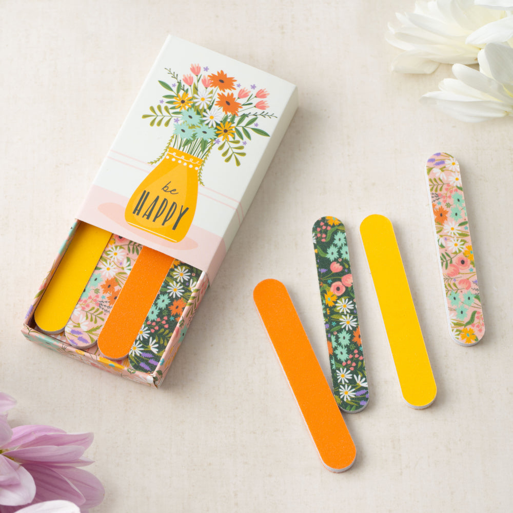 Matchbox Nail Files - The Flower Market