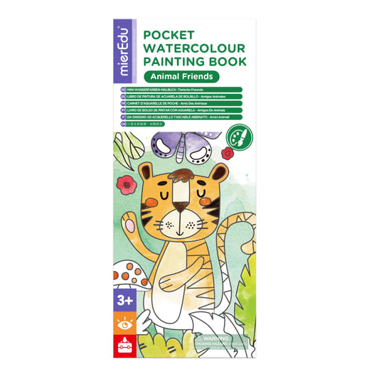 Animal Friends - Pocket Water Colour Painting Book