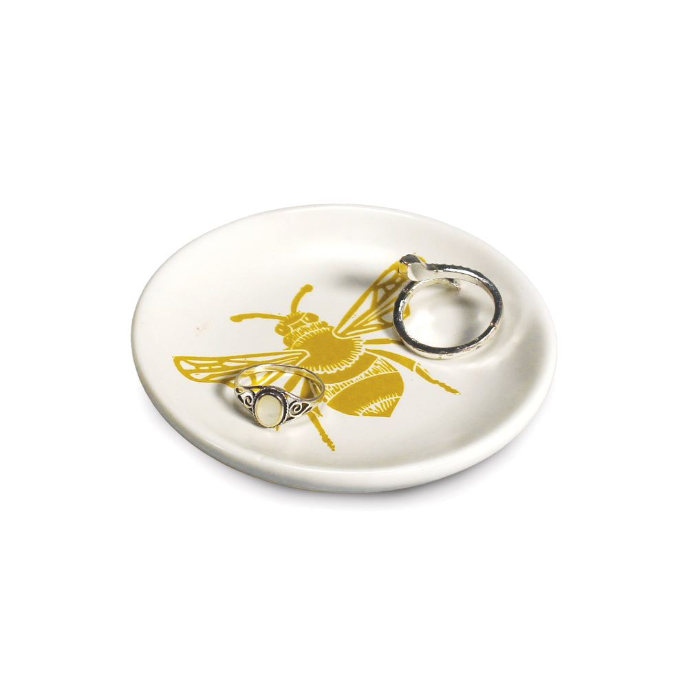 Mustard Bee - Trinket Dish Kate Heiss