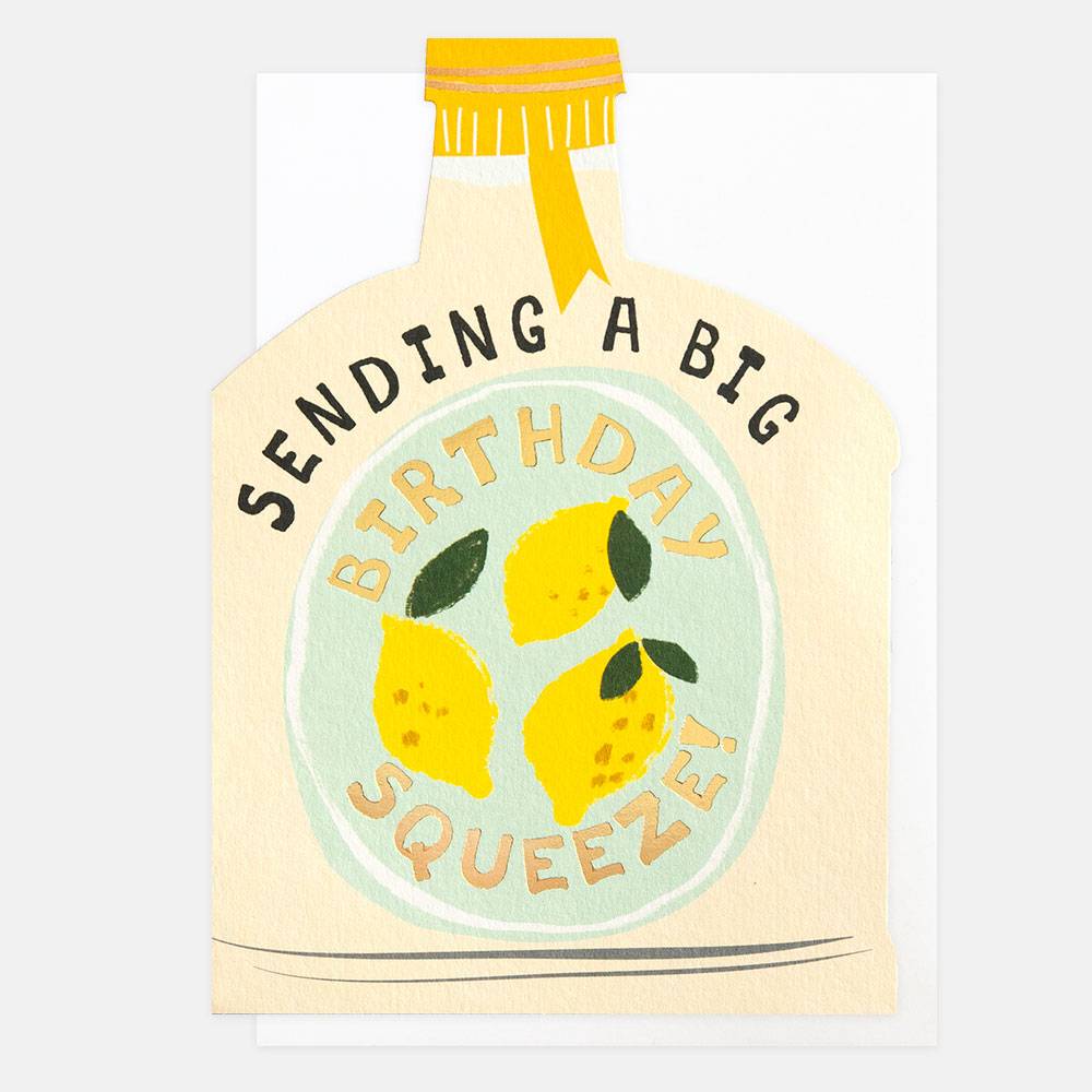Card - Big Birthday Squeeze