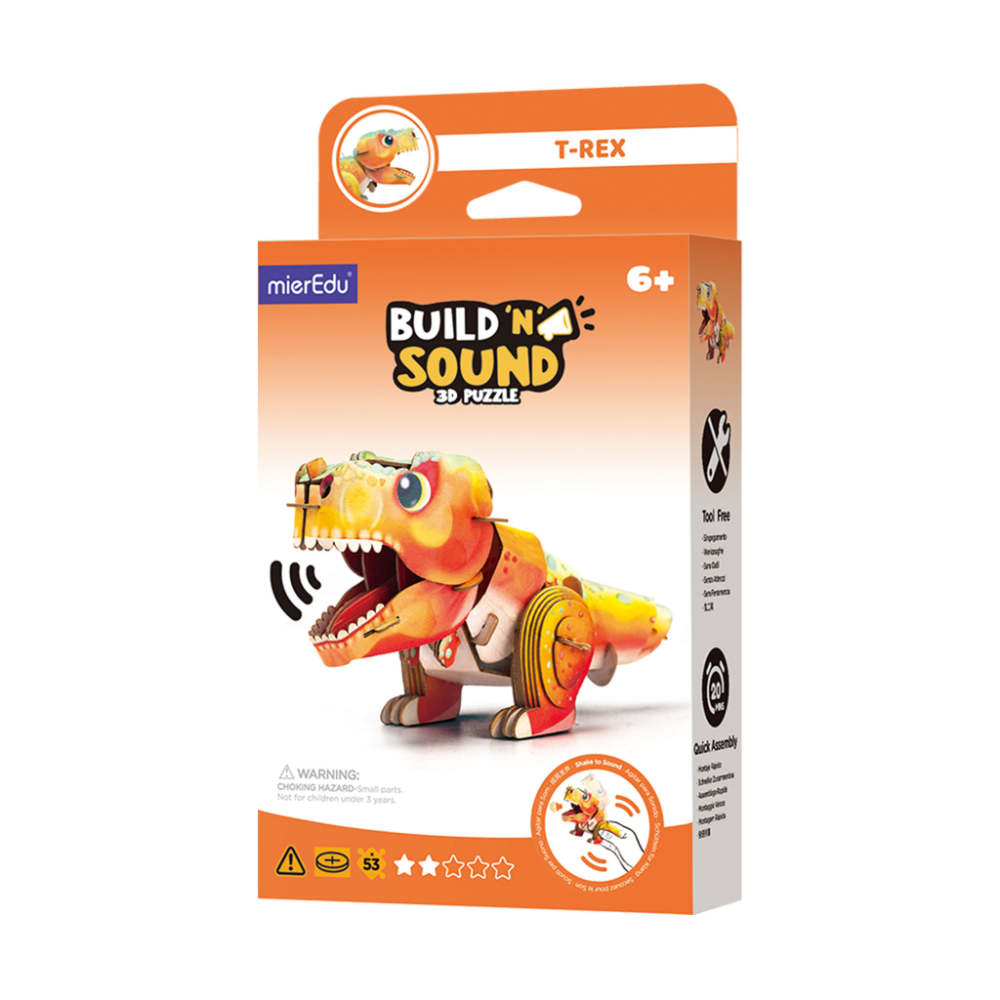 Tyrannosaurus Rex - Build 'n' Sound 3D Puzzle