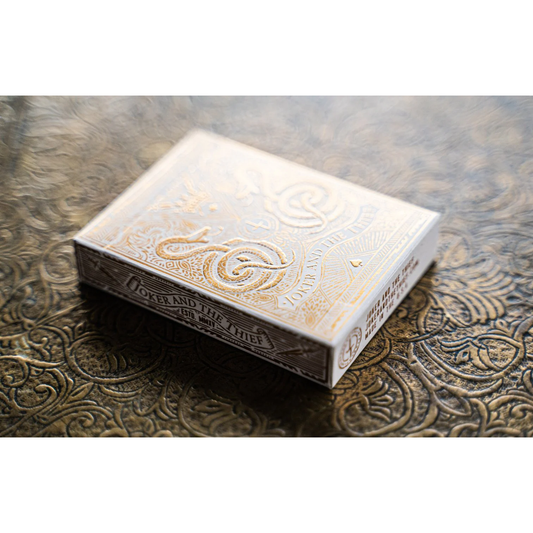 White Gold Edition - Joker & Thief Playing Cards