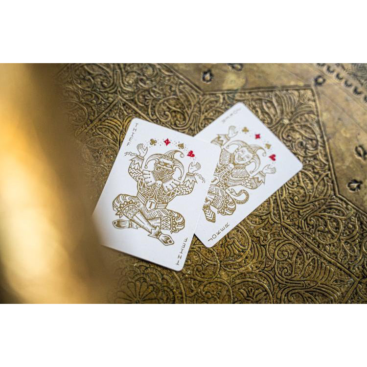 White Gold Edition - Joker & Thief Playing Cards