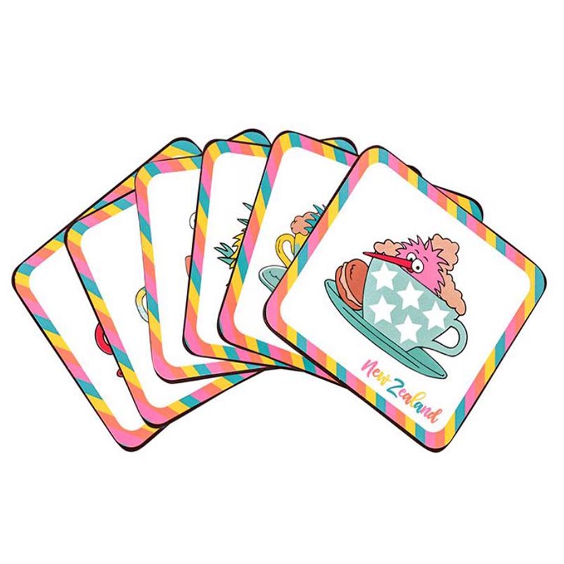 Cup A Kiwi - Coaster Set of 6