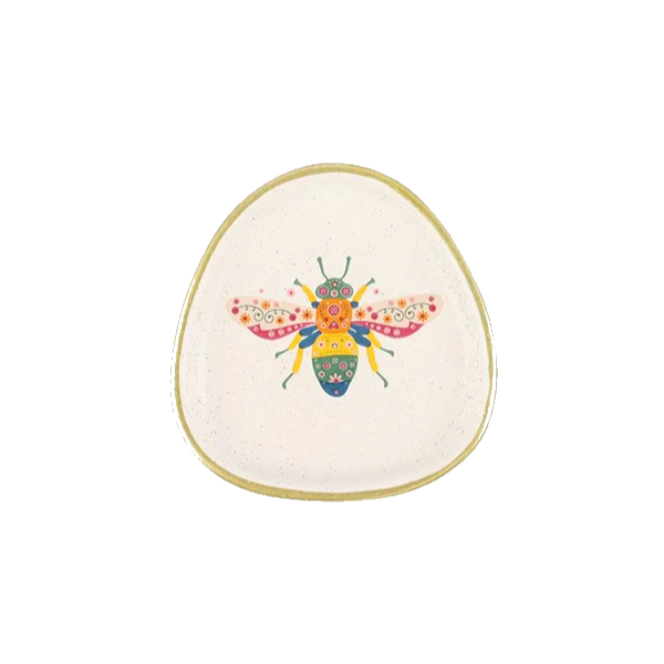 Floral Bug - Trinket Dish - Flying Bug
