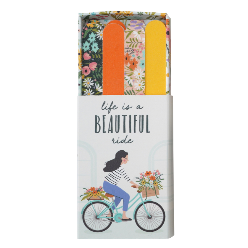 Matchbox Nail Files - The Flower Market