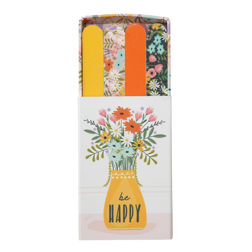 Matchbox Nail Files - The Flower Market