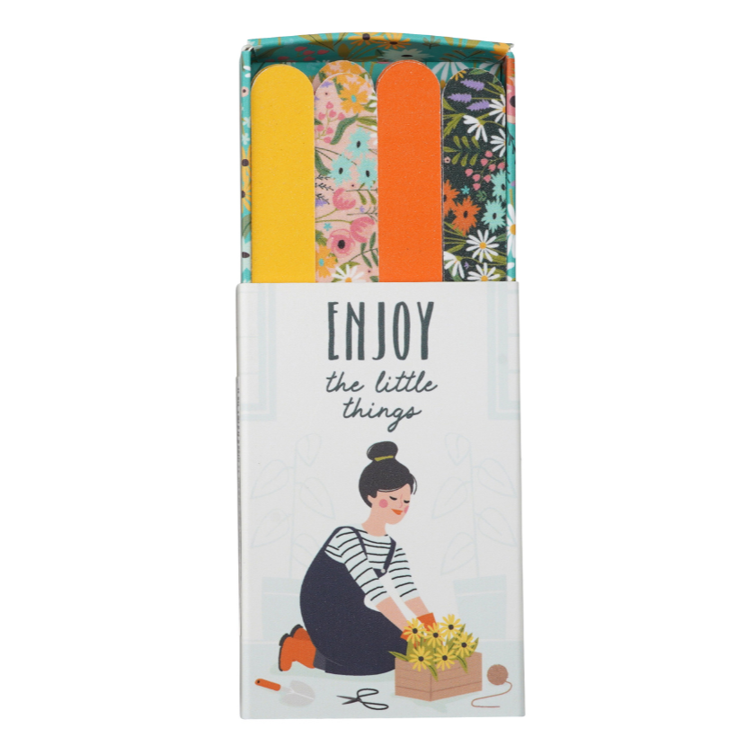 Matchbox Nail Files - The Flower Market