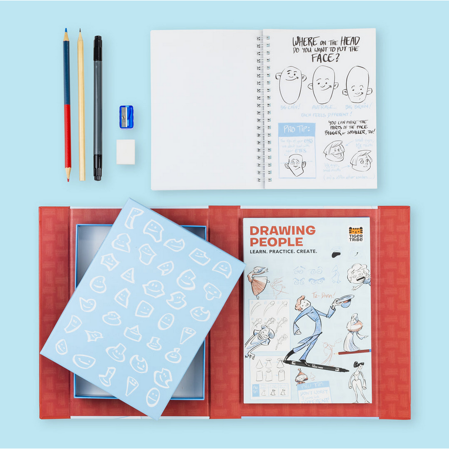 Tiger Tribe - Drawing People Art Book