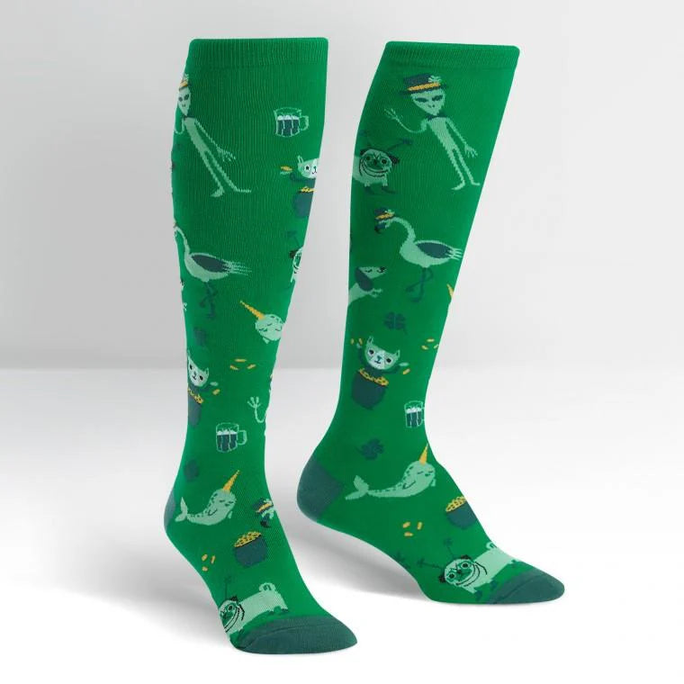 Can't Pinch This! - Women's Knee Length Socks