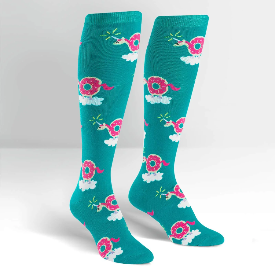 Donuticorn - Women's Knee Length Socks