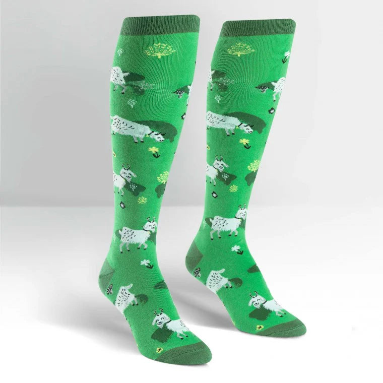 Fresh Off the Goat - Women's Knee Length Socks
