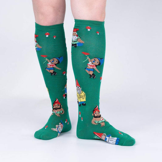 Hanging With My Gnomies - Women's Knee Length Socks