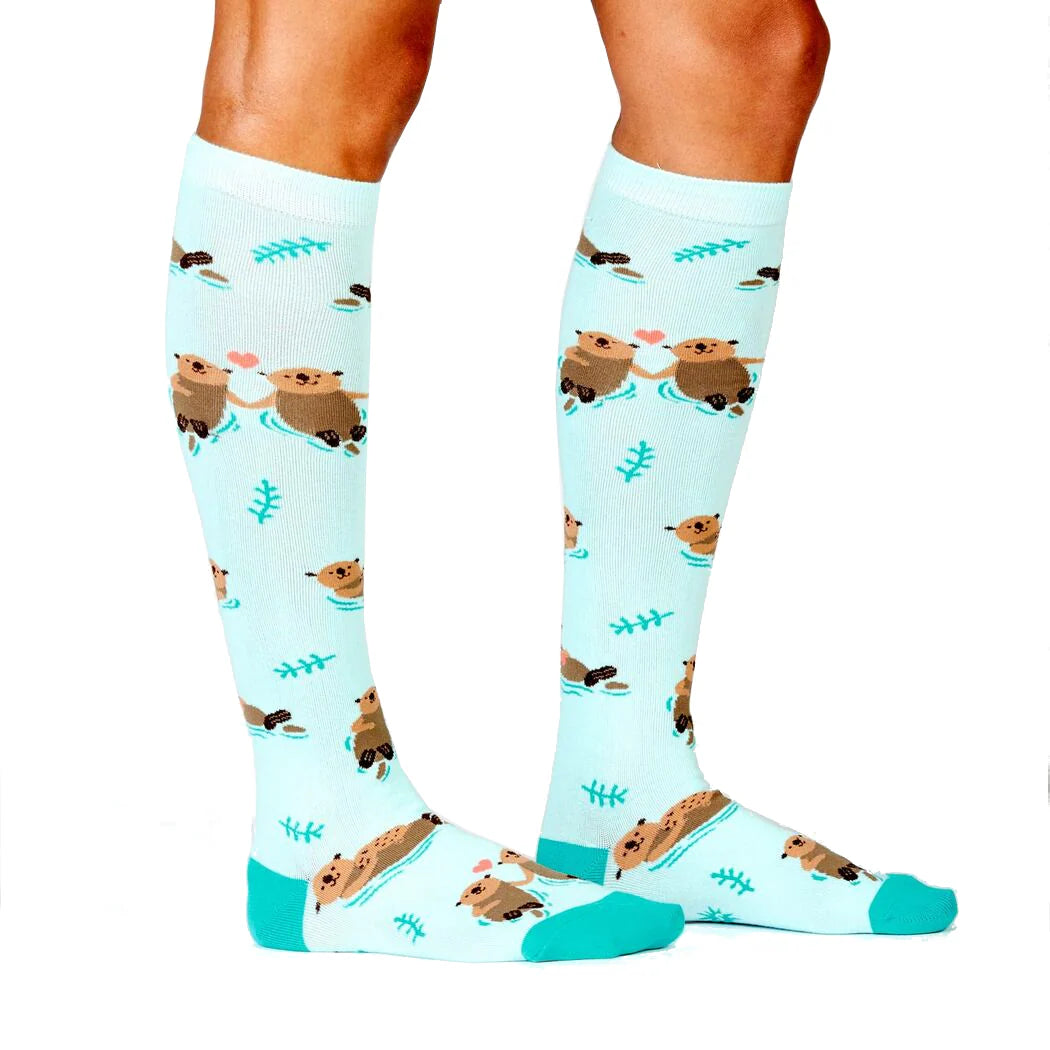 Otter Half - Women's Knee Length Socks