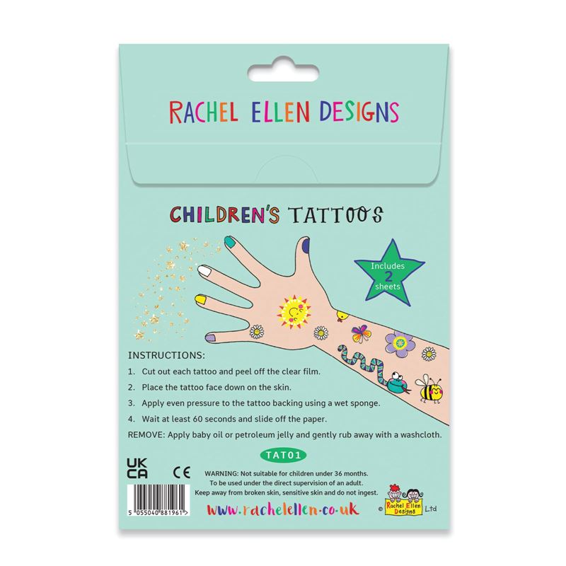 Love Our Planet - Temporary Tattoos