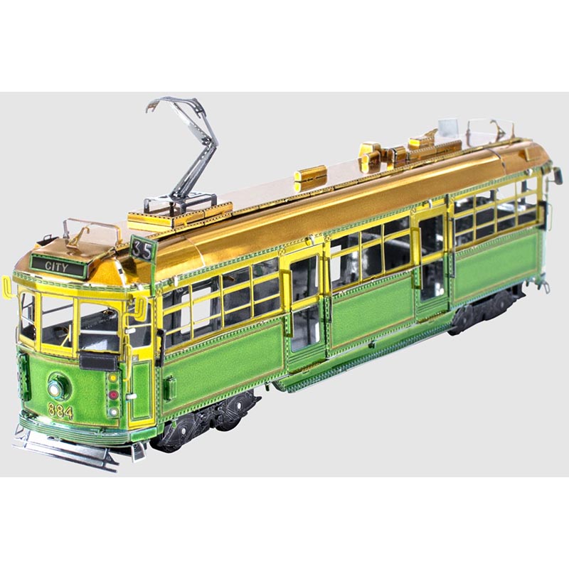 Melbourne W Class Tram - Metal Earth Model