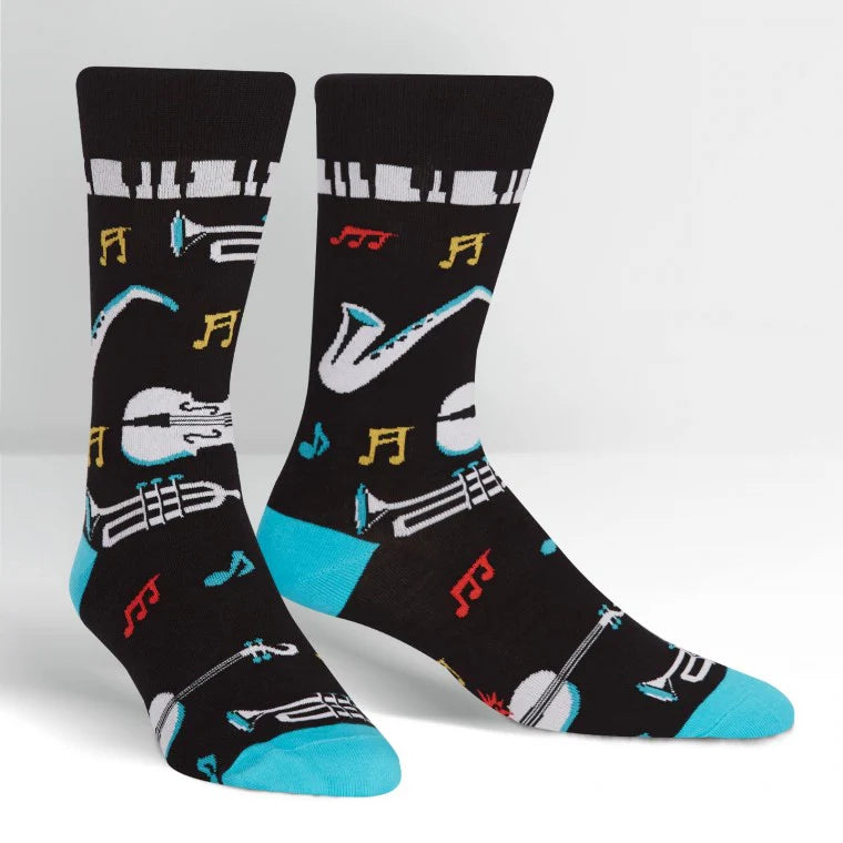 All that Jazz - Men's Crew Socks