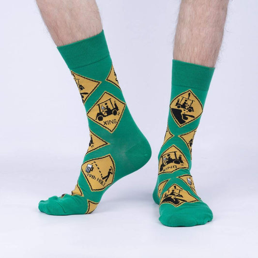 Golf Crossing - Men's Crew Socks
