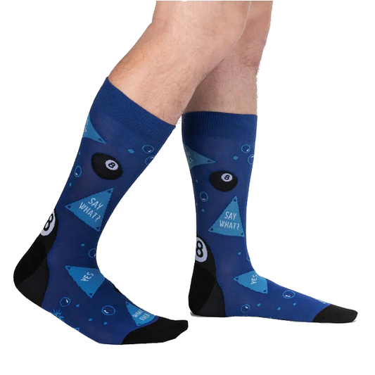 Sources Say Yes - Men's Crew Socks