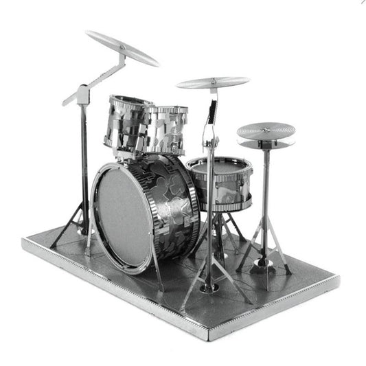 Drum Set - Metal Earth Model