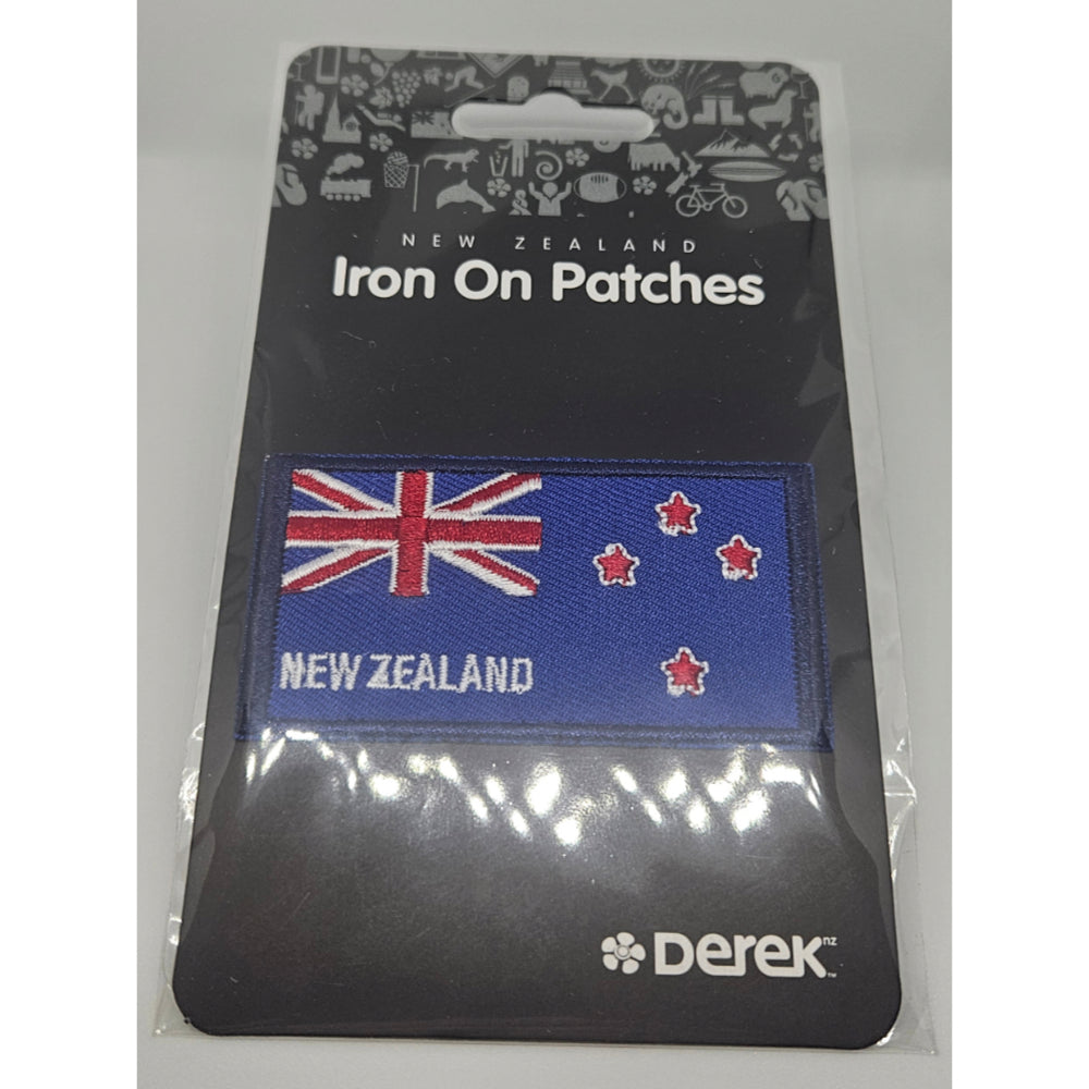 New Zealand Flag Iron on Patch