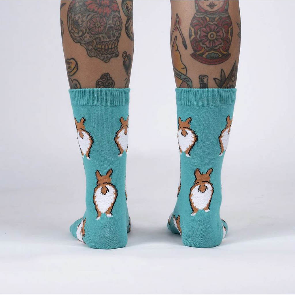 Nothin' Butt Corgis - Women's Crew Socks