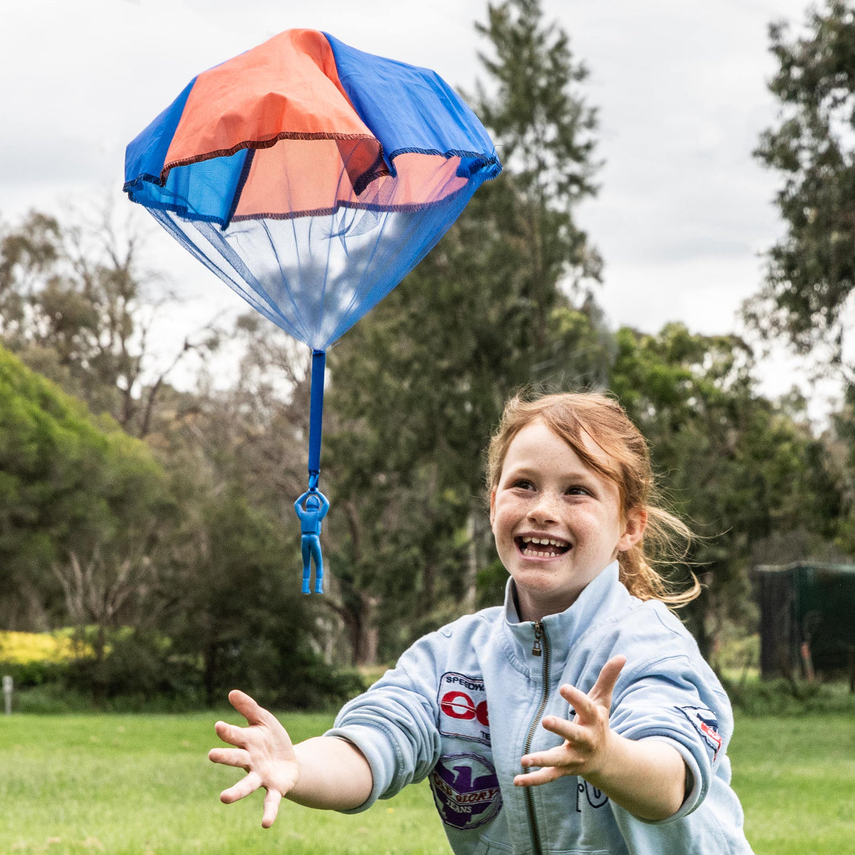 Parachuter Toy - Blue
