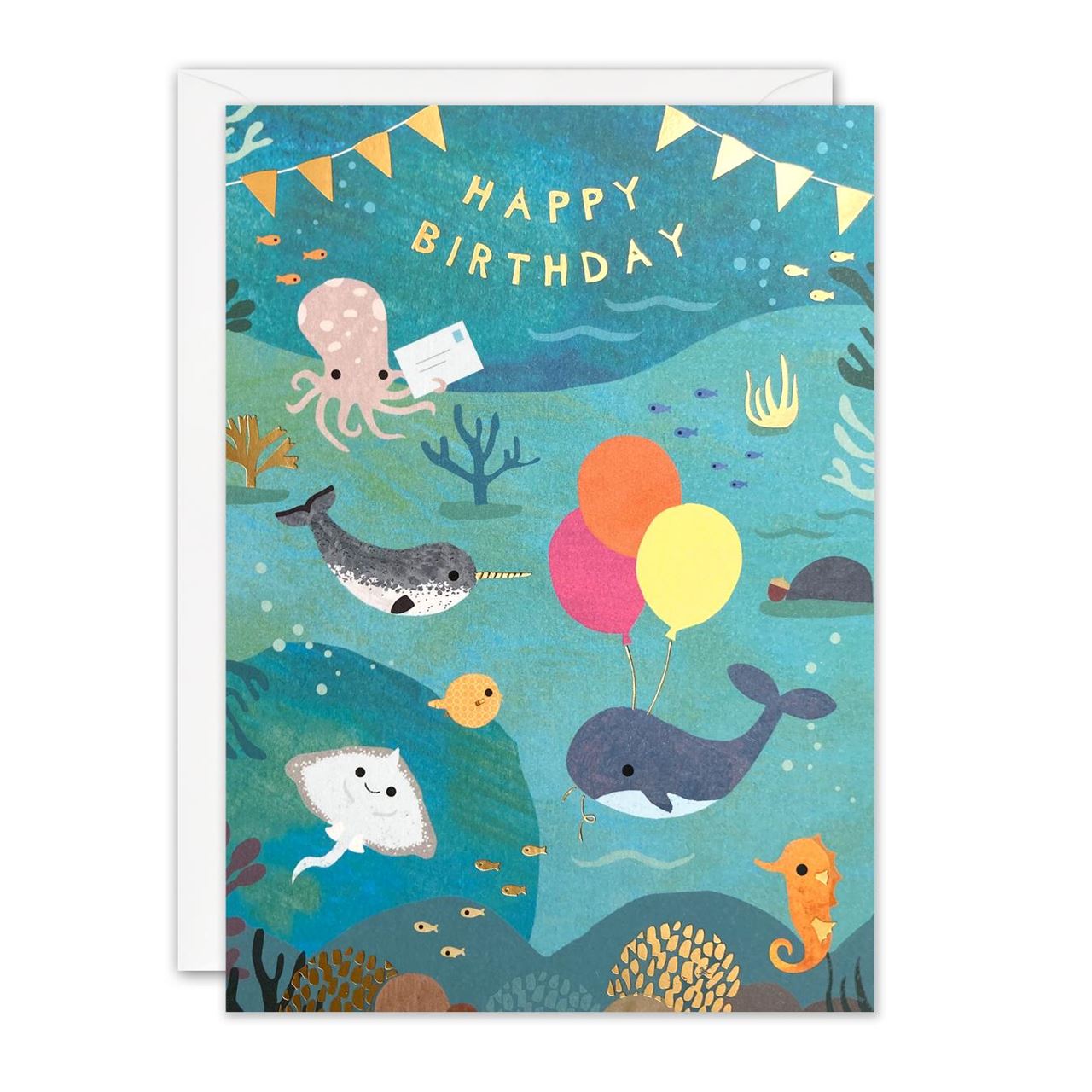 Card - Sea Party Birthday Card