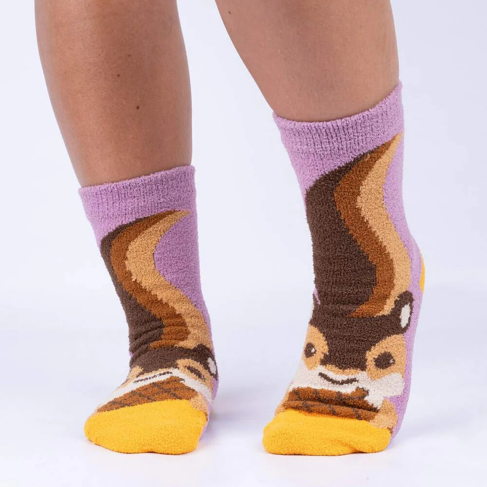 Nuts About You - Slipper Socks