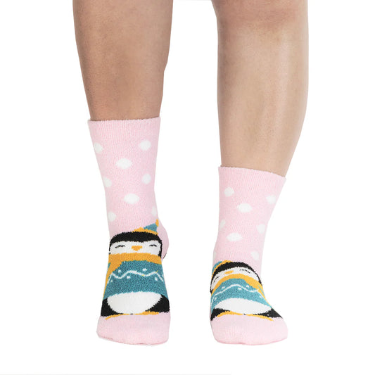 Penguin Pair - Slipper Socks