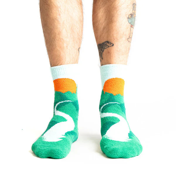 The Mountains Are Calling - Slipper Socks