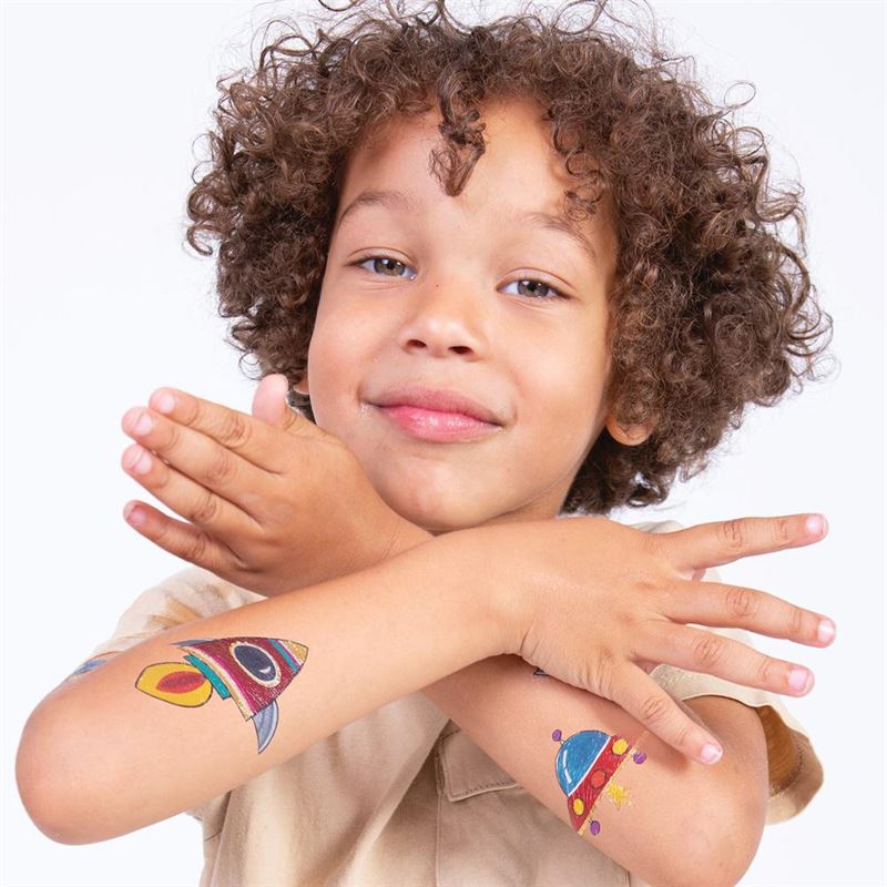To the Moon - Temporary Tattoos