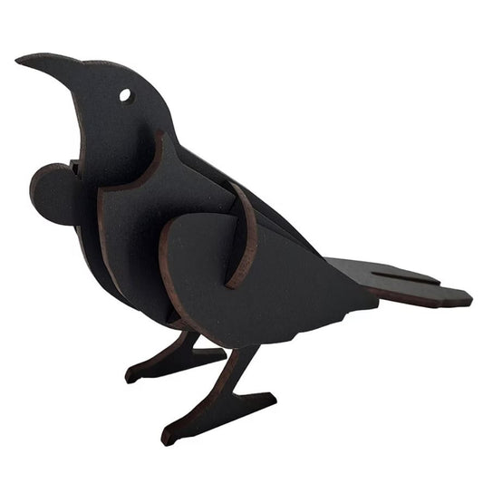 Tui Black - Wooden Kitset Model