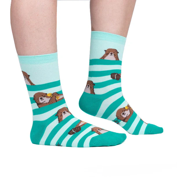 My Otter Foot - Women's Crew Socks