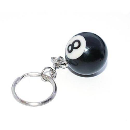 8 Ball Keyring - The Red Dog Gift Shop NZ