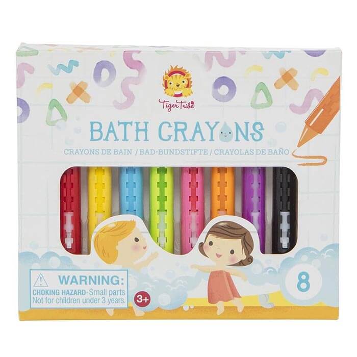 Bath Crayons - Set of 8 - The Red Dog Gift Shop NZ