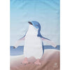 Blue Penguin Tea Towel - Hansby Design - The Red Dog Gift Shop NZ