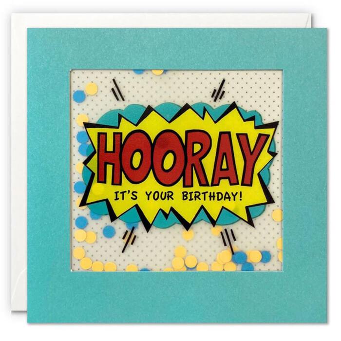 Card - Hooray It's Your Birthday! Shakie - The Red Dog Gift Shop NZ