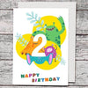 Card - Monster Mash Age 2 - The Red Dog Gift Shop NZ