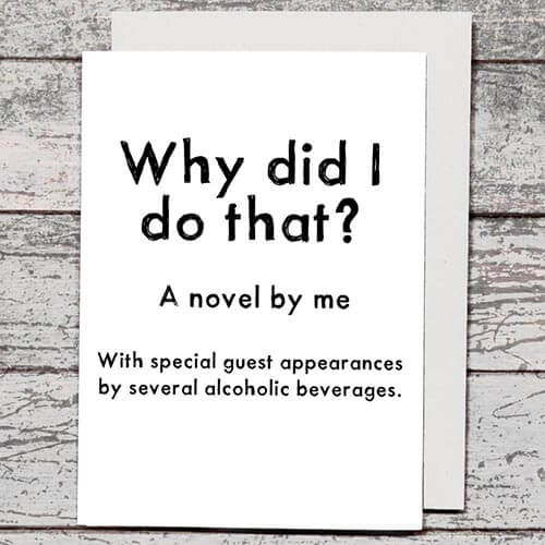 Card - Novel - The Red Dog Gift Shop NZ