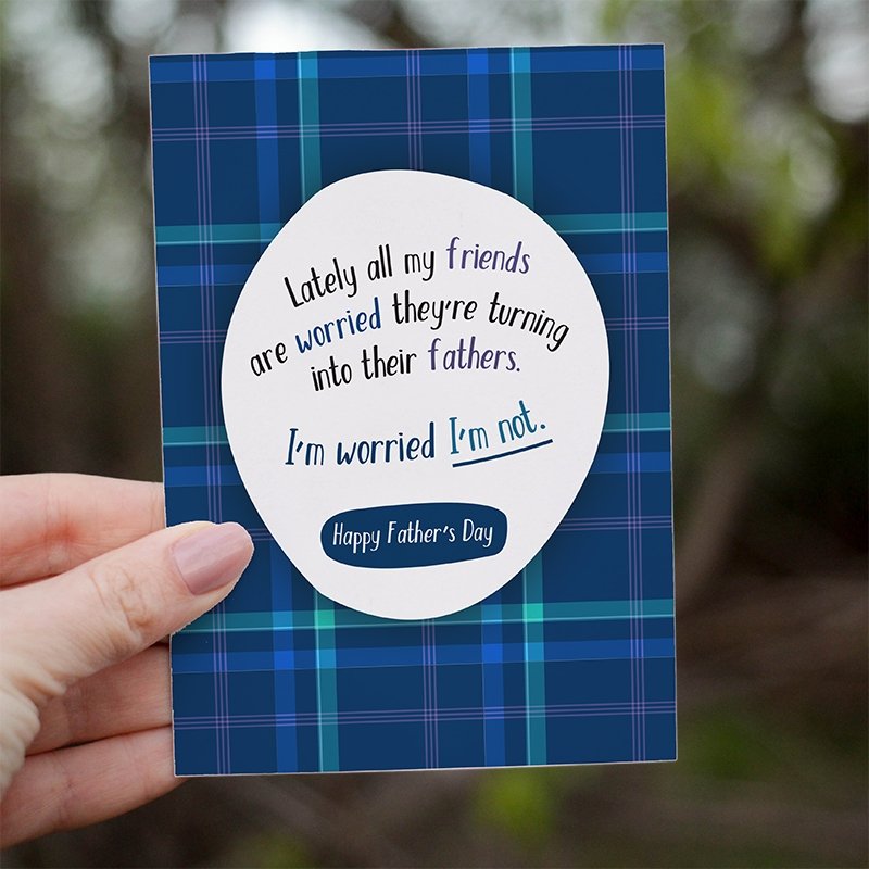 Card - Worried - The Red Dog Gift Shop NZ