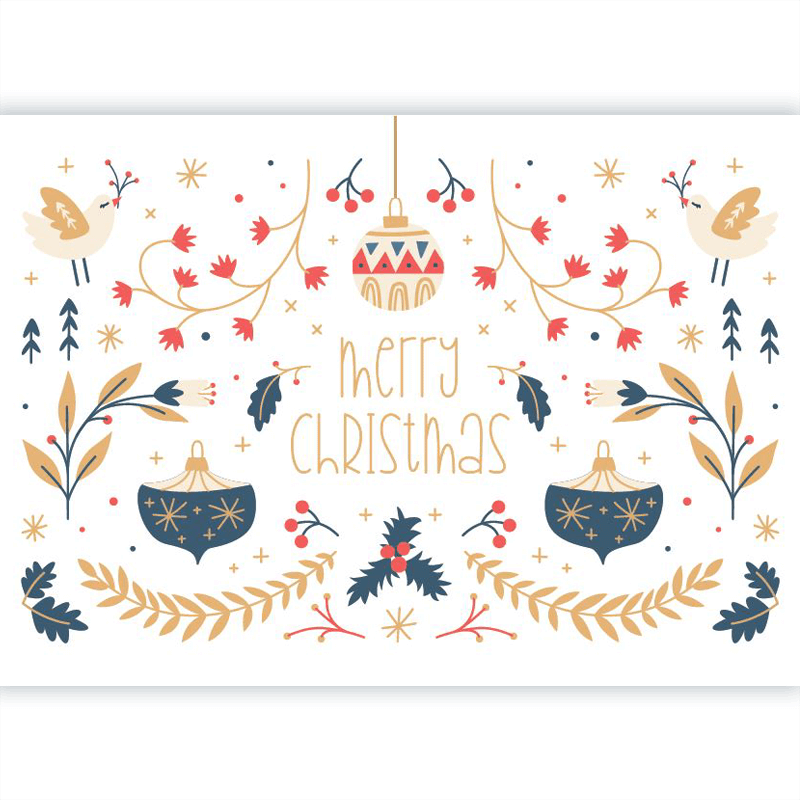 Card - Folk Christmas