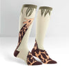 Giraffe - Women's Knee Length Socks - The Red Dog Gift Shop