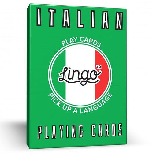 Italian - Lingo Playing Cards - The Red Dog Gift Shop NZ