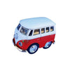 Little Van VW Metal Model - With Pull Back Action - Red - The Red Dog Gift Shop NZ