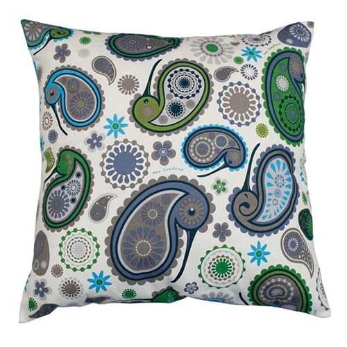 Paisley Kiwi Cushion Cover