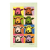 Pop Art Sheep Tea Towel - The Red Dog Gift Shop