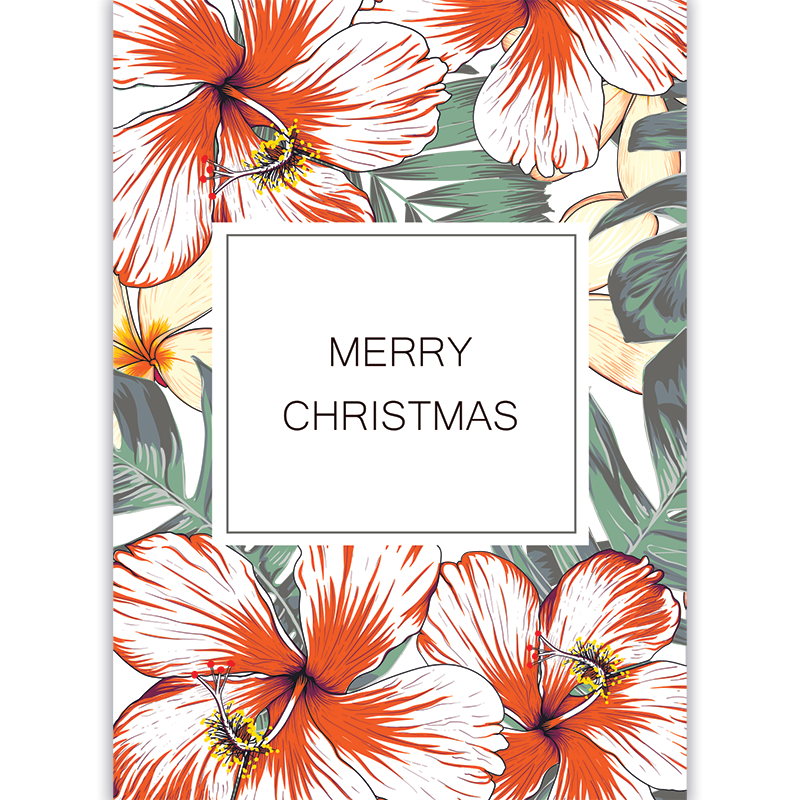 Card - Tropical Christmas