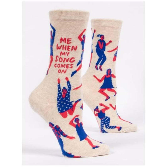When My Song Comes On - Socks - The Red Dog Gift Shop