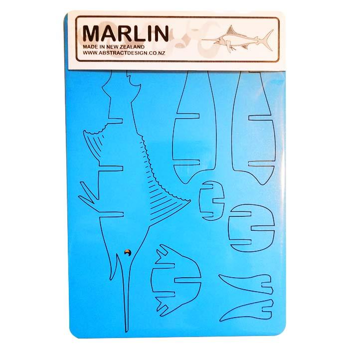 Wooden Kitset Model - Marlin - The Red Dog Gift Shop NZ